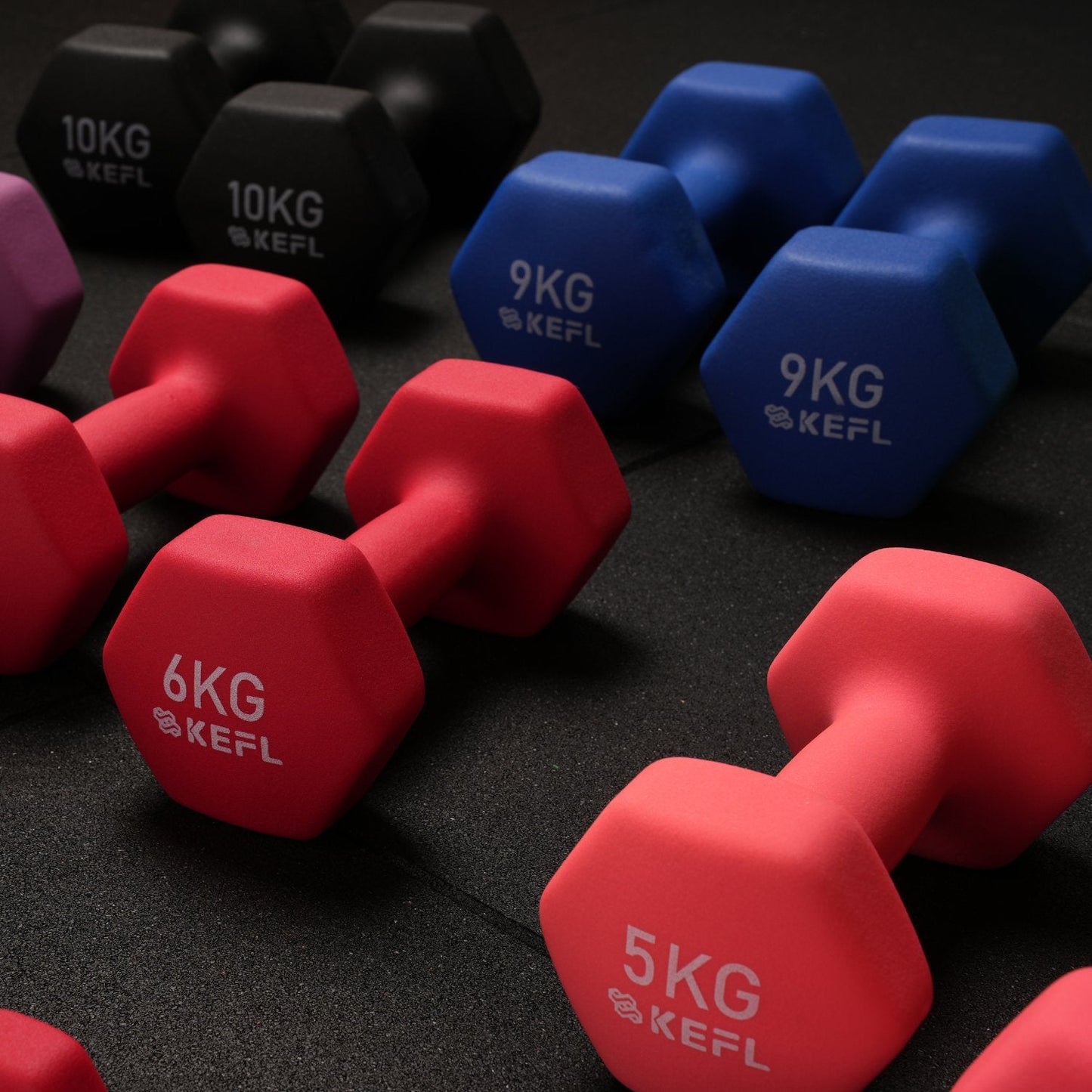 KEFL Sports Neoprene Dumbbells