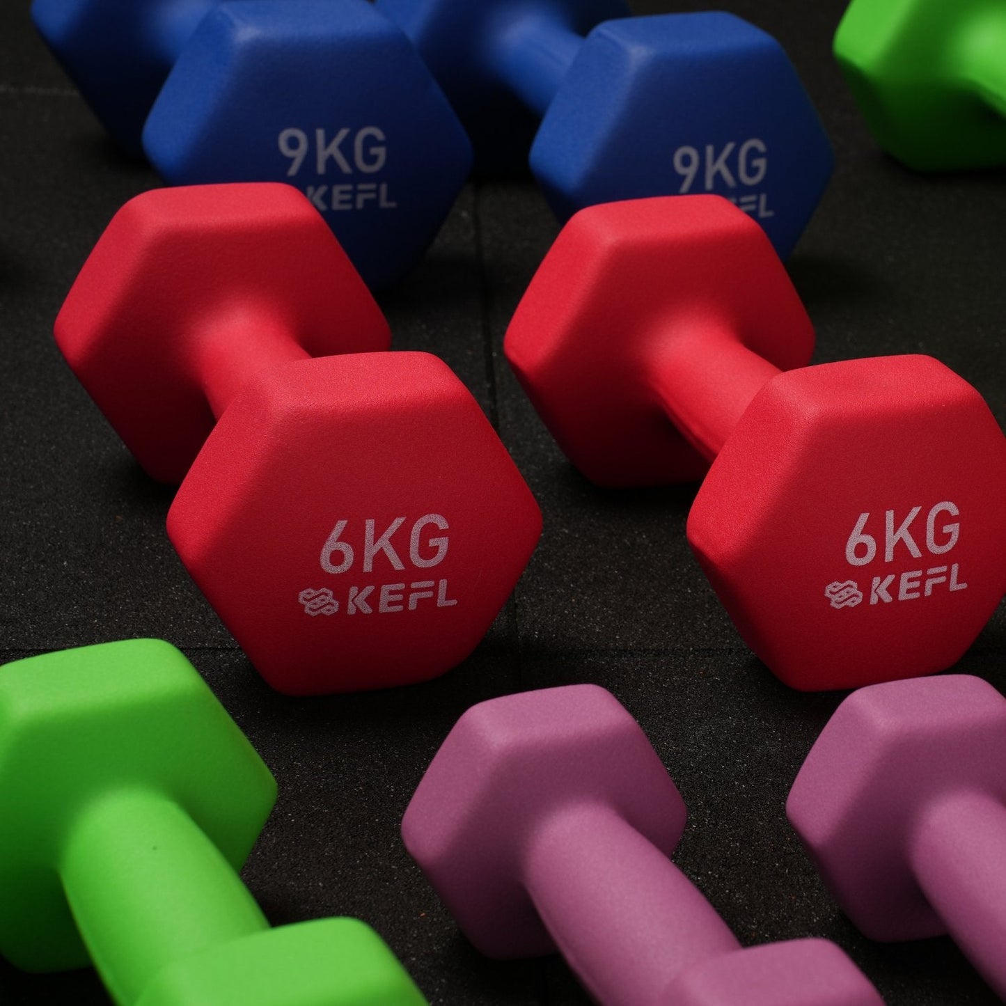 KEFL Sports Neoprene Dumbbells