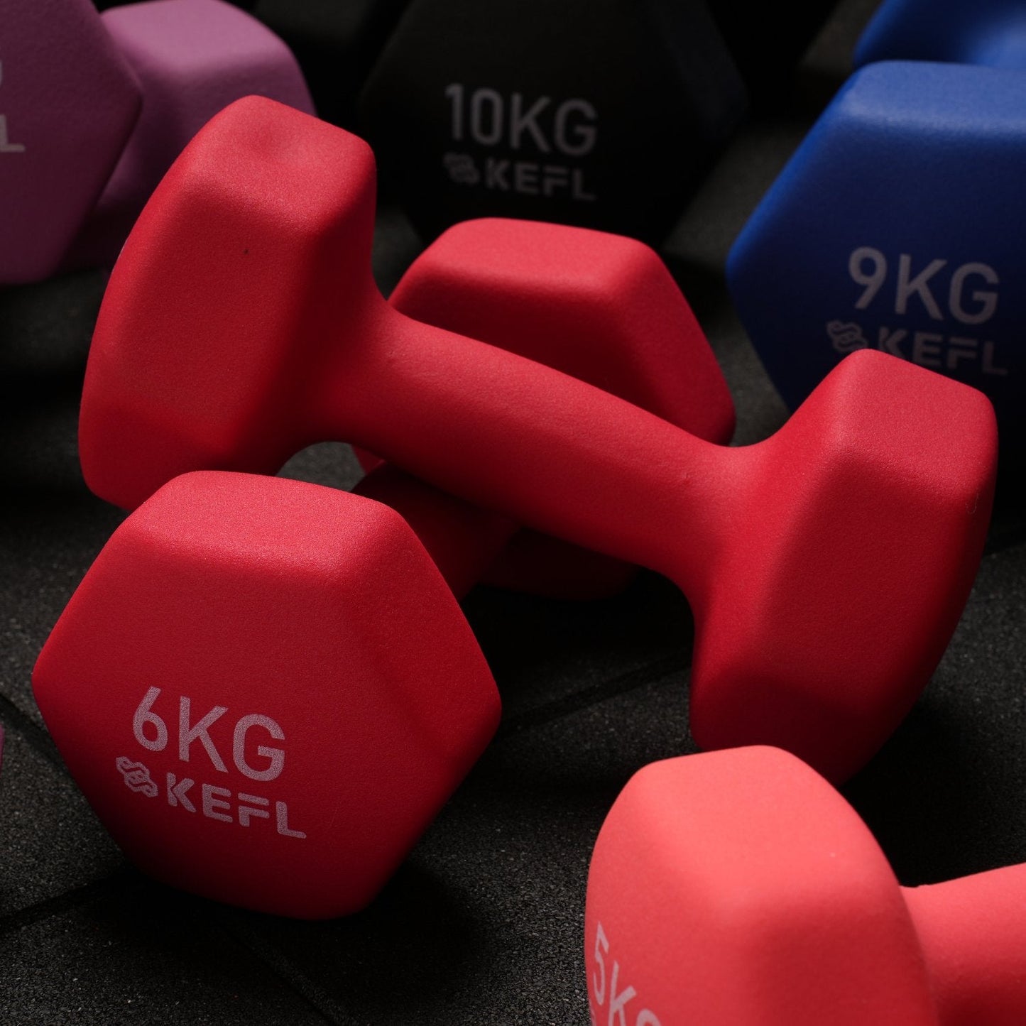 KEFL Sports Neoprene Dumbbells